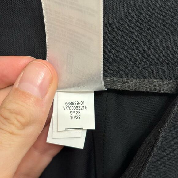 NWT Banana Republic Factory Drapey Wide Leg Pant in Black - Size 8 - Picture 9 of 9